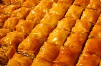 Baklawa kokosowa z kaszą manną