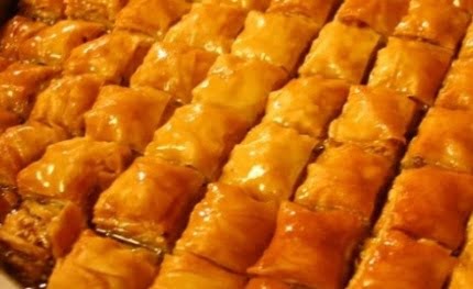 Baklawa kokosowa z kaszą manną