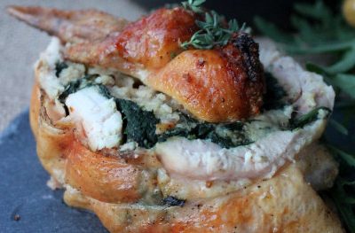 Ballotine z kurczaka faszerowane aromatycznym kuskusem
