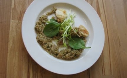 Kasza pęczak jak risotto z grzybami Kasza w diecie dzieci