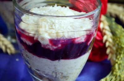 Kokosowy pudding z kaszy owsianej