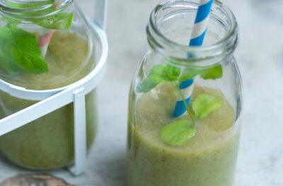 Owsiane smoothie na zielono