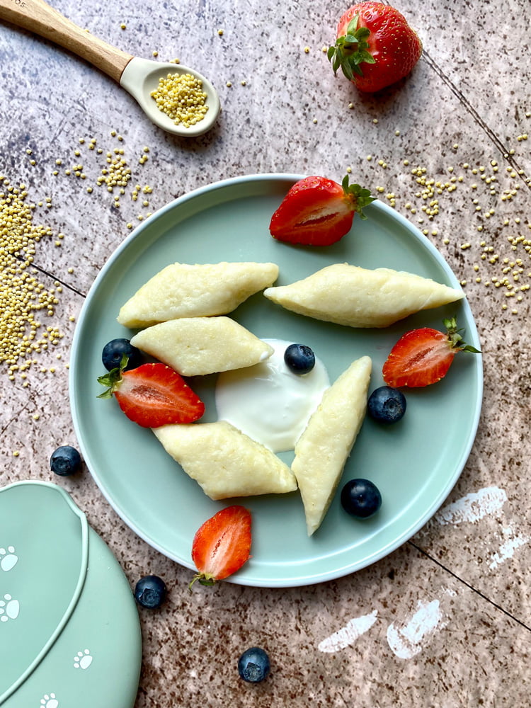 Orkiszowe-pierogi-leniwe-z-kaszą-jaglaną_1 Kasza w diecie dzieci